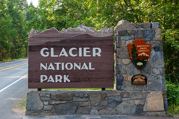 Glacier National Park Views for wedding Venues